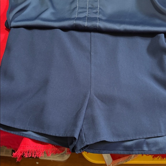 LILLY PULITZER SAHAR NAVY ROMPER DRESS - Picture 7 of 8